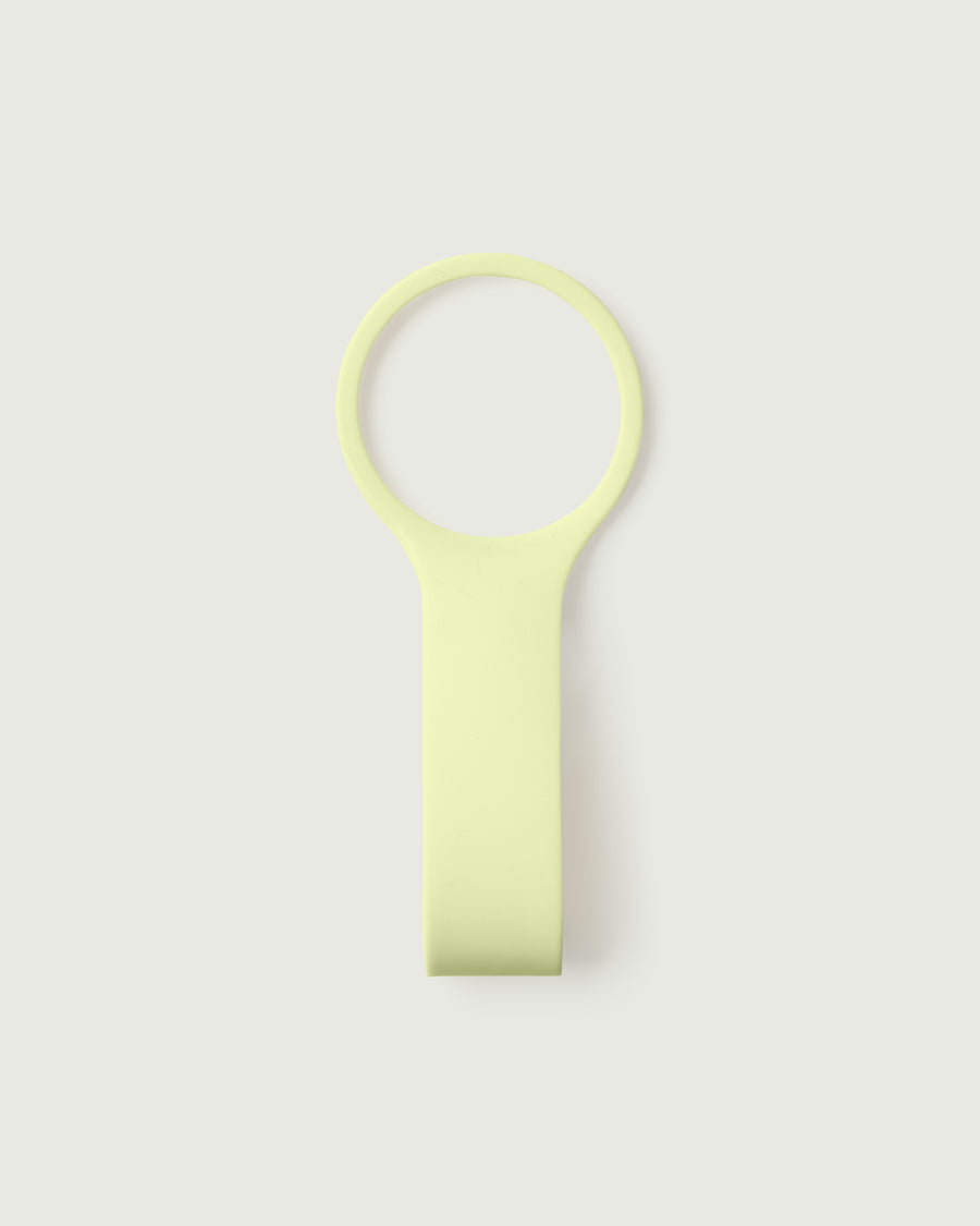Sunnies Flask loop green front diagonal