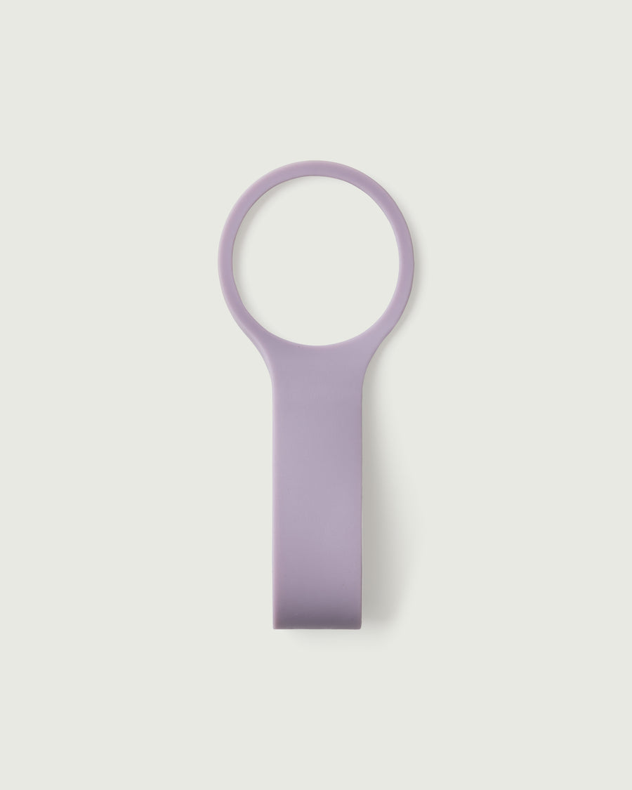 Sunnies Flask loop purple front diagonal