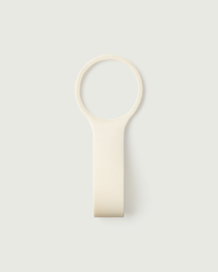 Sunnies Flask loop white front diagonal