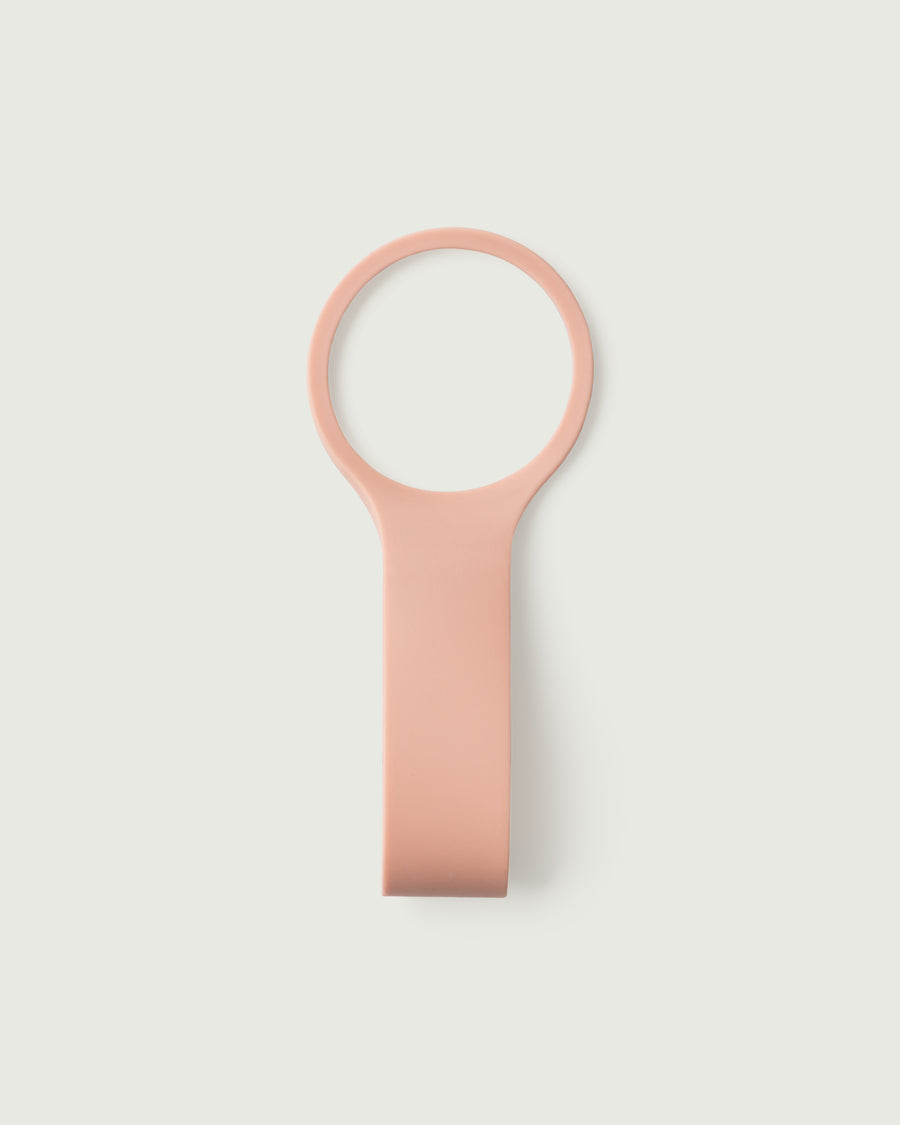 Sunnies Flask  loop pink  front diagonal