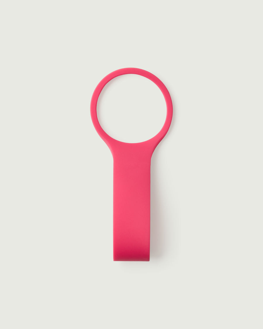 Sunnies Flask loop pink front diagonal