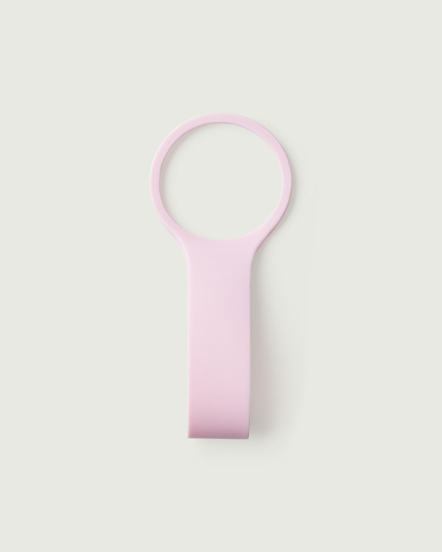 Sunnies Flask  loop pink  front diagonal