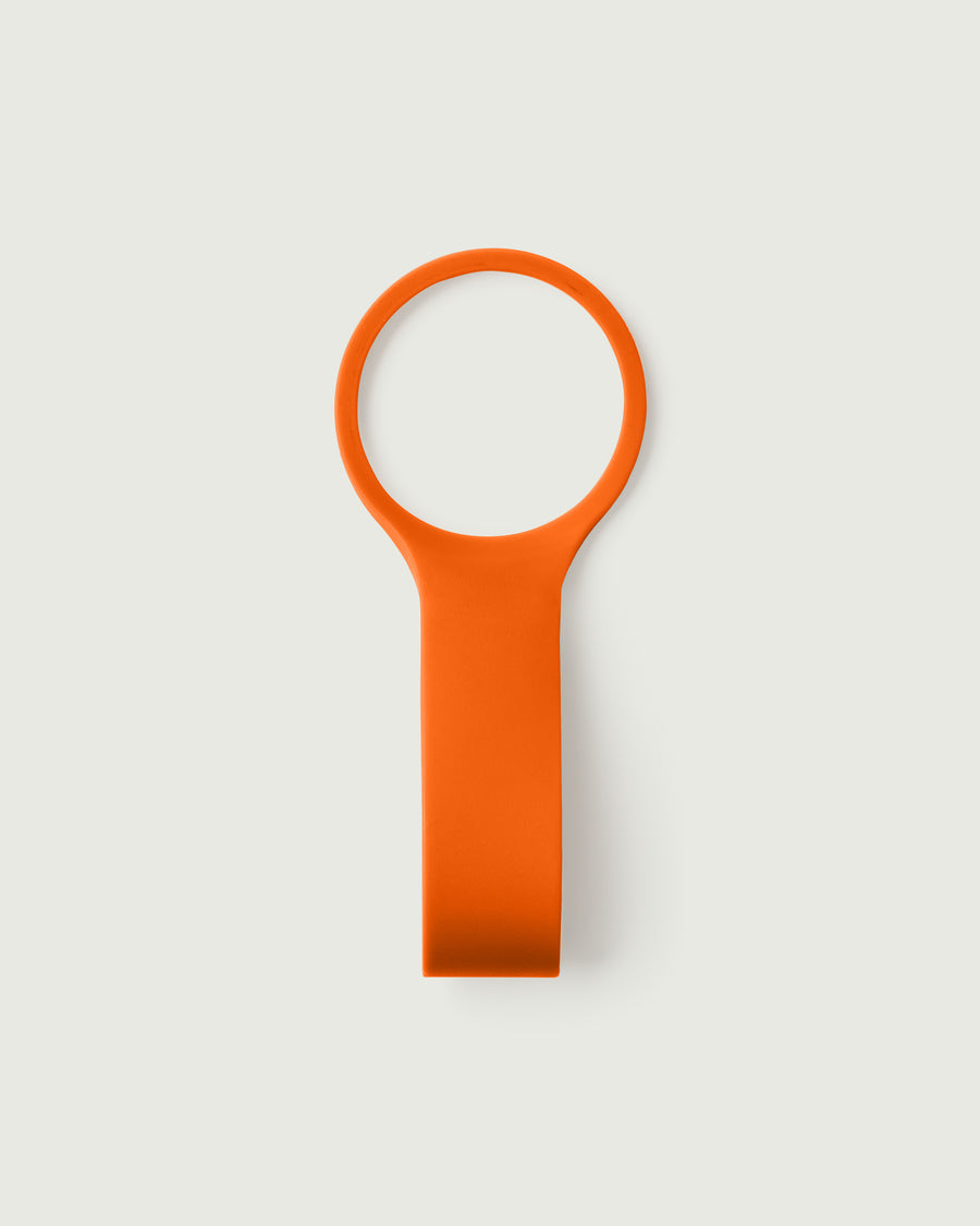 Sunnies Flask loop orange front diagonal