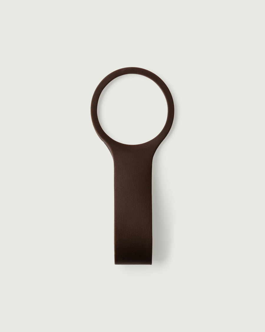Sunnies Flask loop brown front diagonal