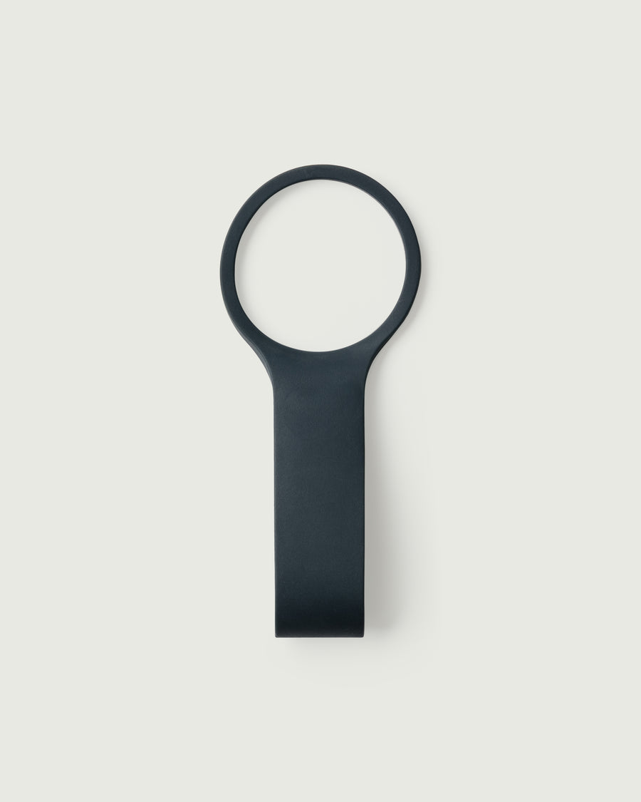 Sunnies Flask loop blue front diagonal
