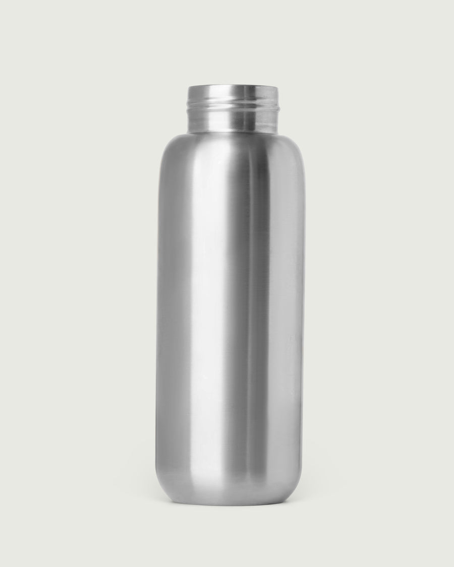 Flask Tumbler Bottle gray front