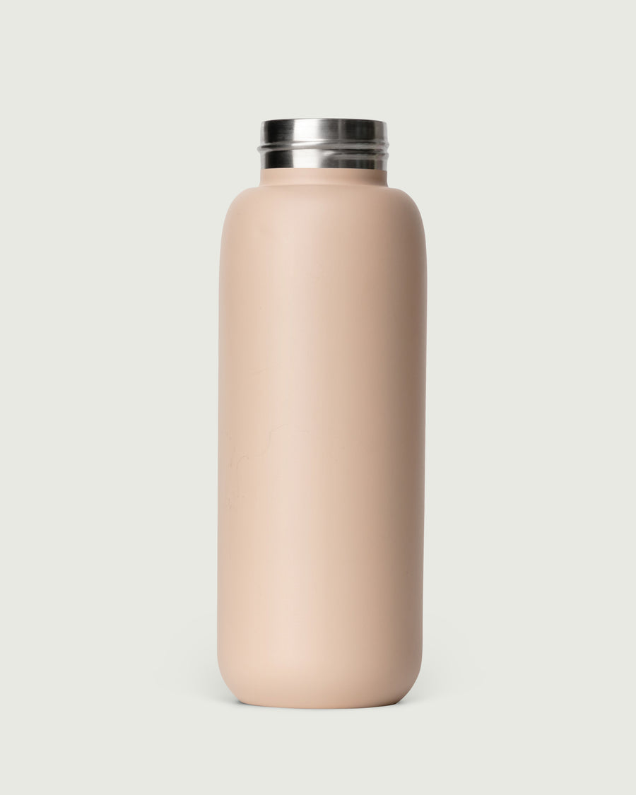 Flask Tumbler Bottle brown front