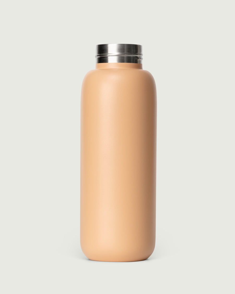 Flask Tumbler Bottle brown front