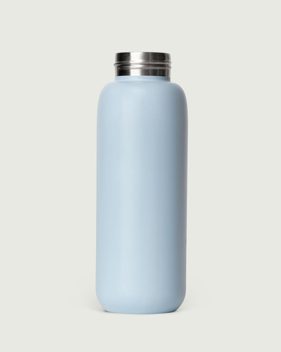 Flask Tumbler Bottle blue front