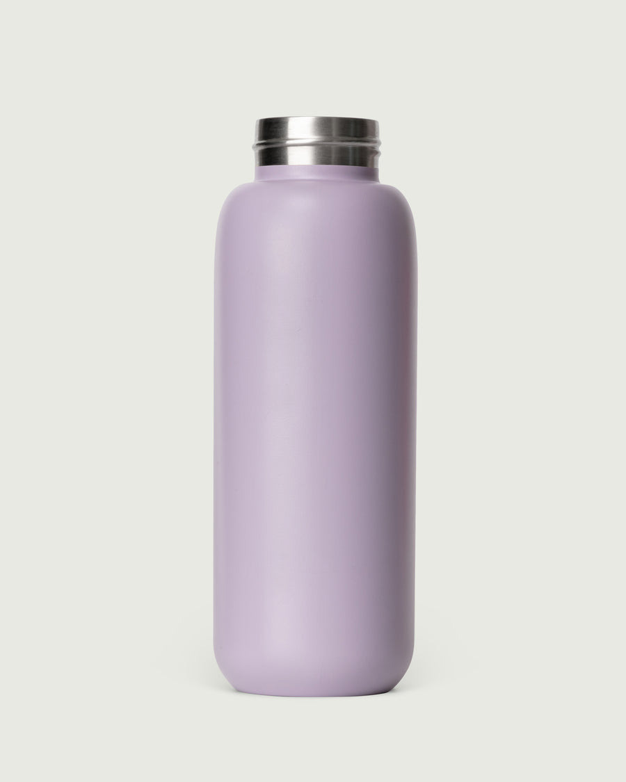 Flask Tumbler Bottle purple front