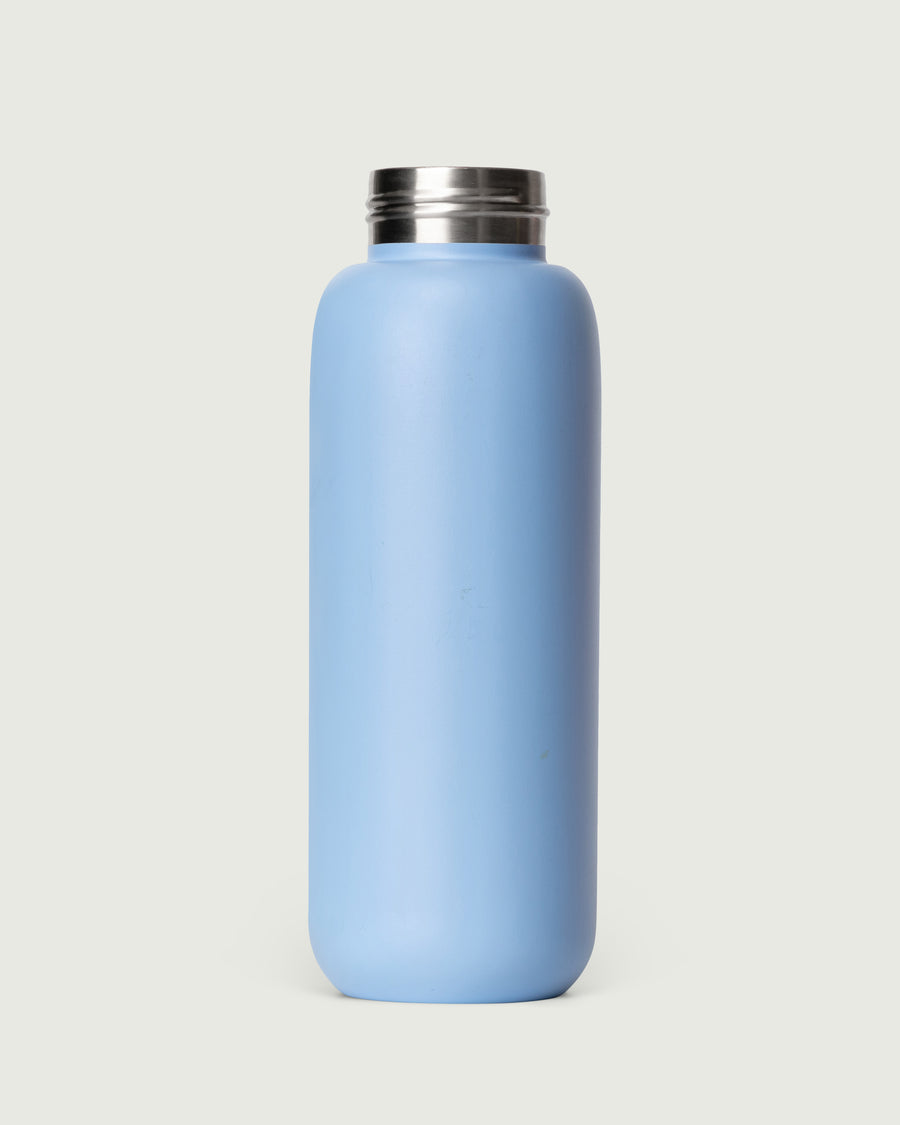 Flask Tumbler Bottle blue front