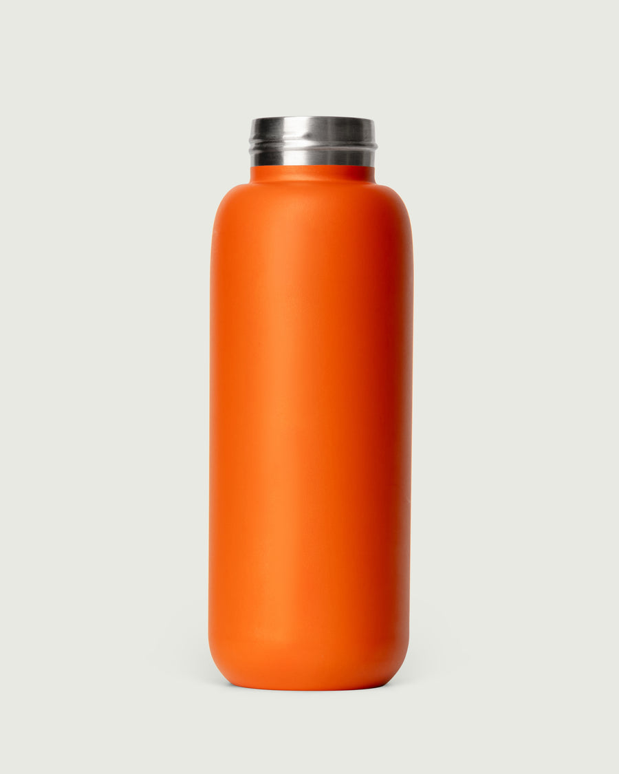 Flask Tumbler Bottle orange front