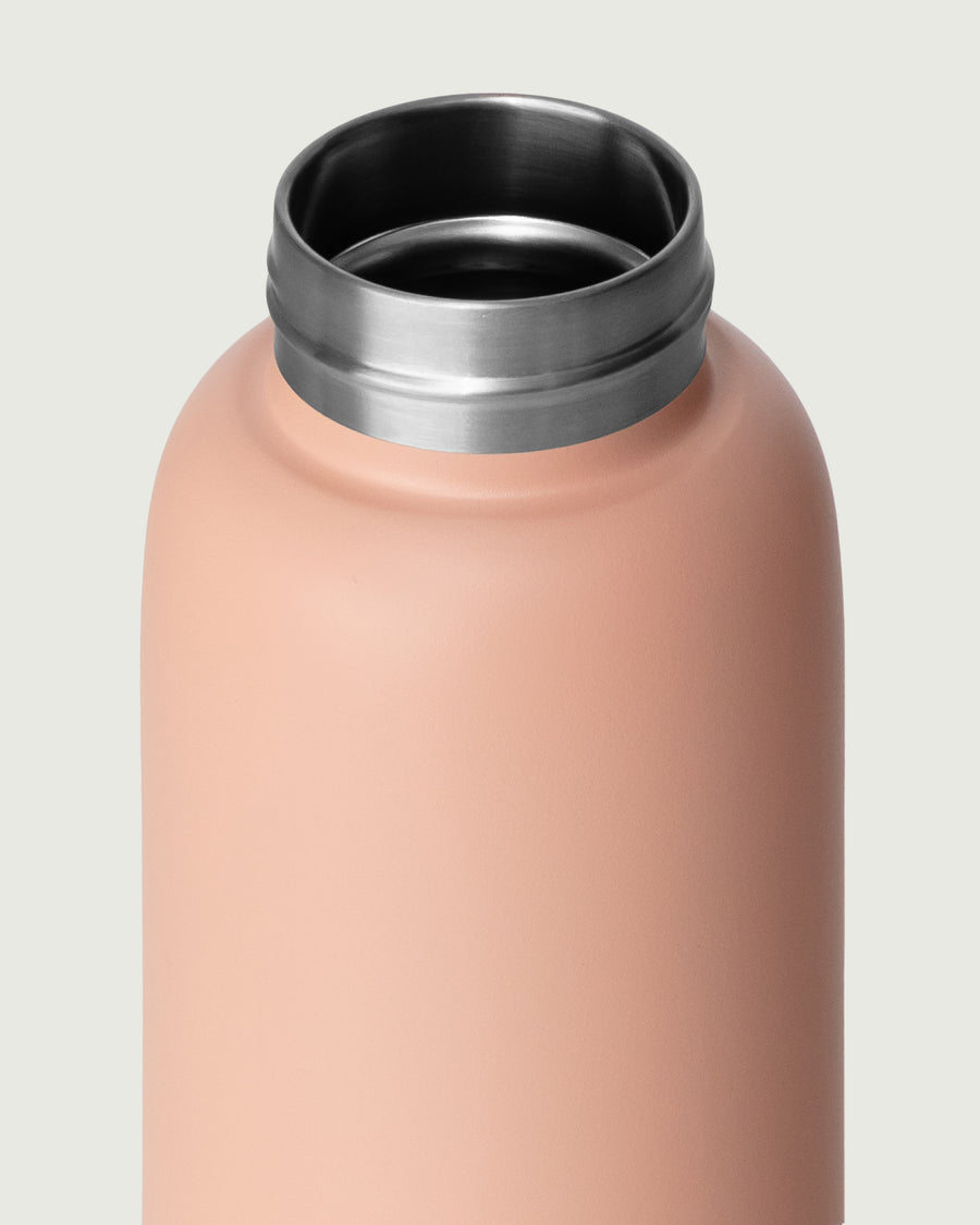 Flask Tumbler Bottle pink  front diagonal