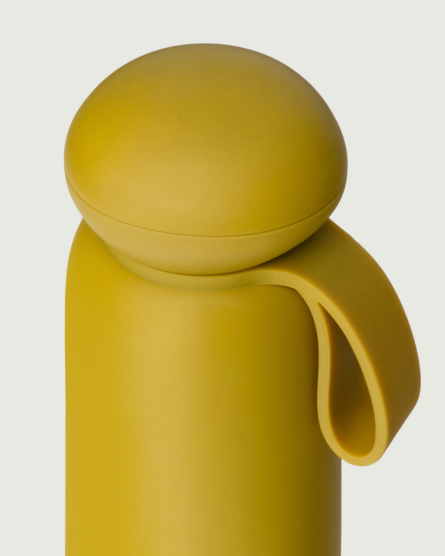 Sunnies Flask pebble cap green top