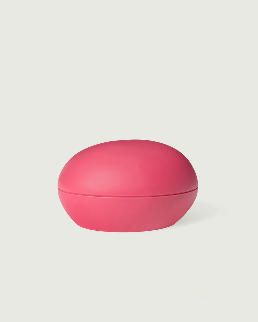 Sunnies Flask pebble cap pink front