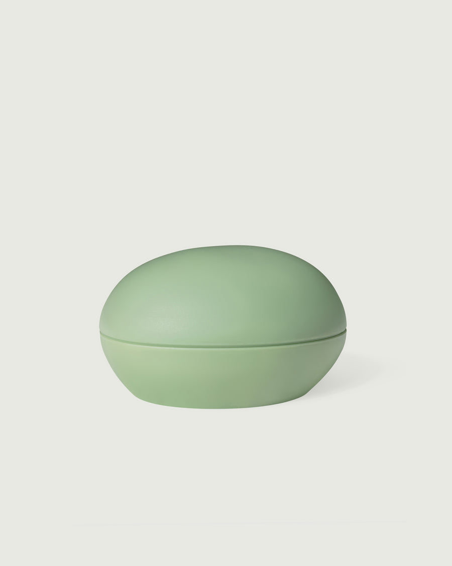 Sunnies Flask Pebble cap green front