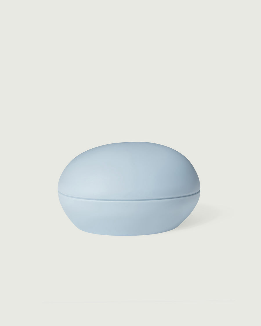 Sunnies Flask pebble cap blue front