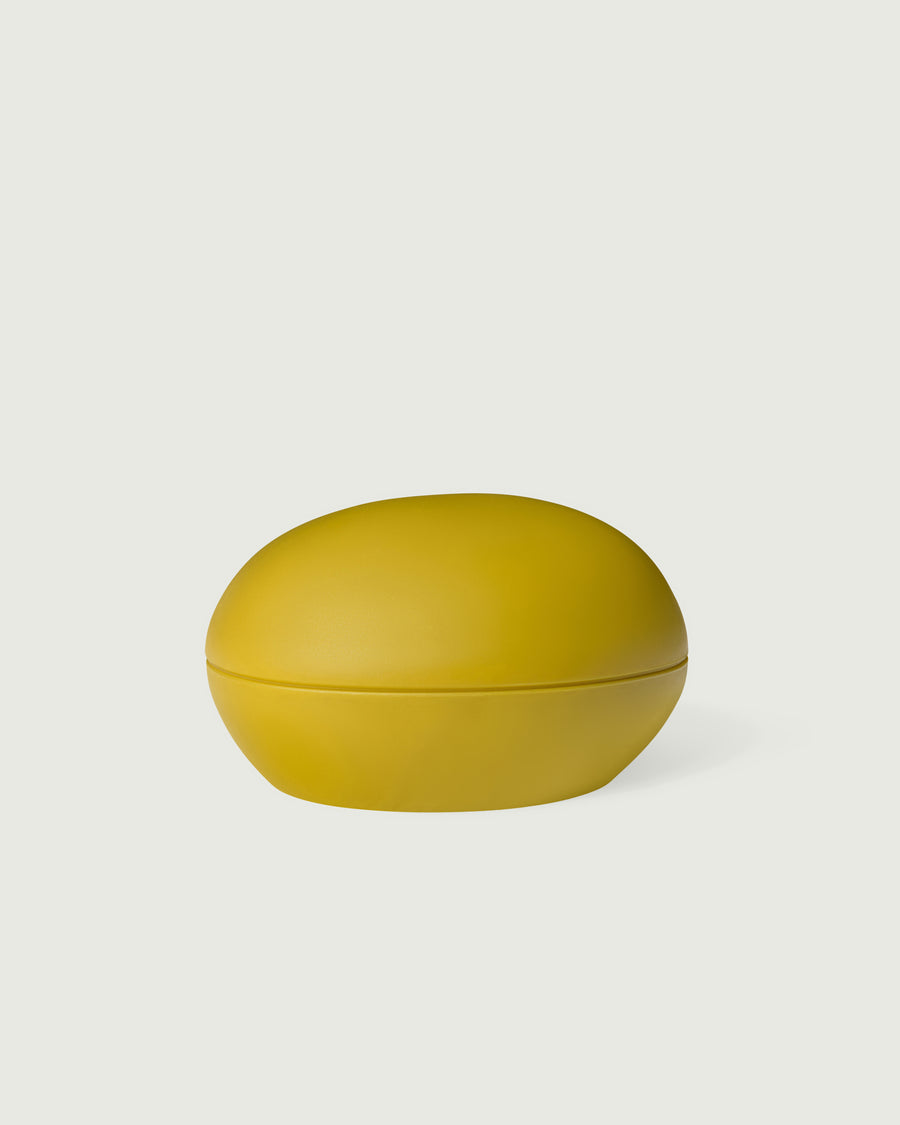 Sunnies Flask pebble cap green front