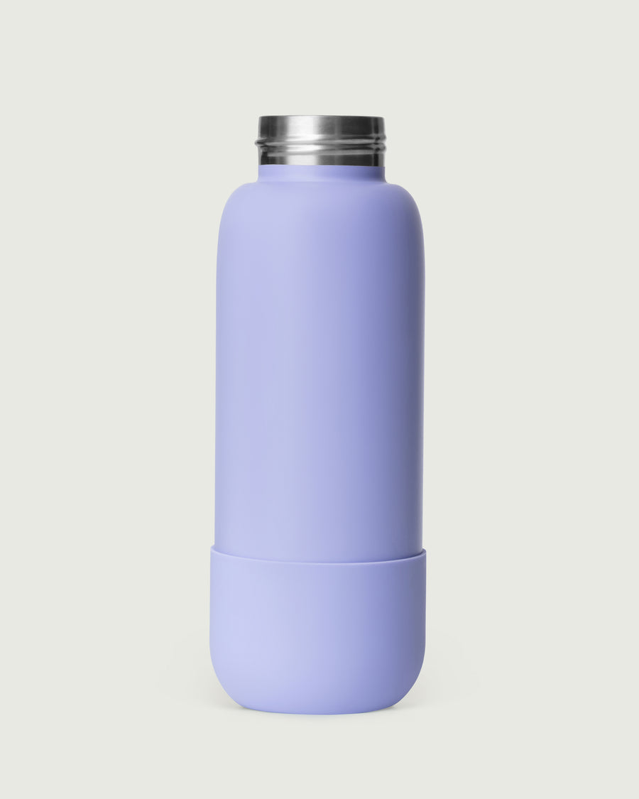 Sunnies Flask Boot purple front diagonal