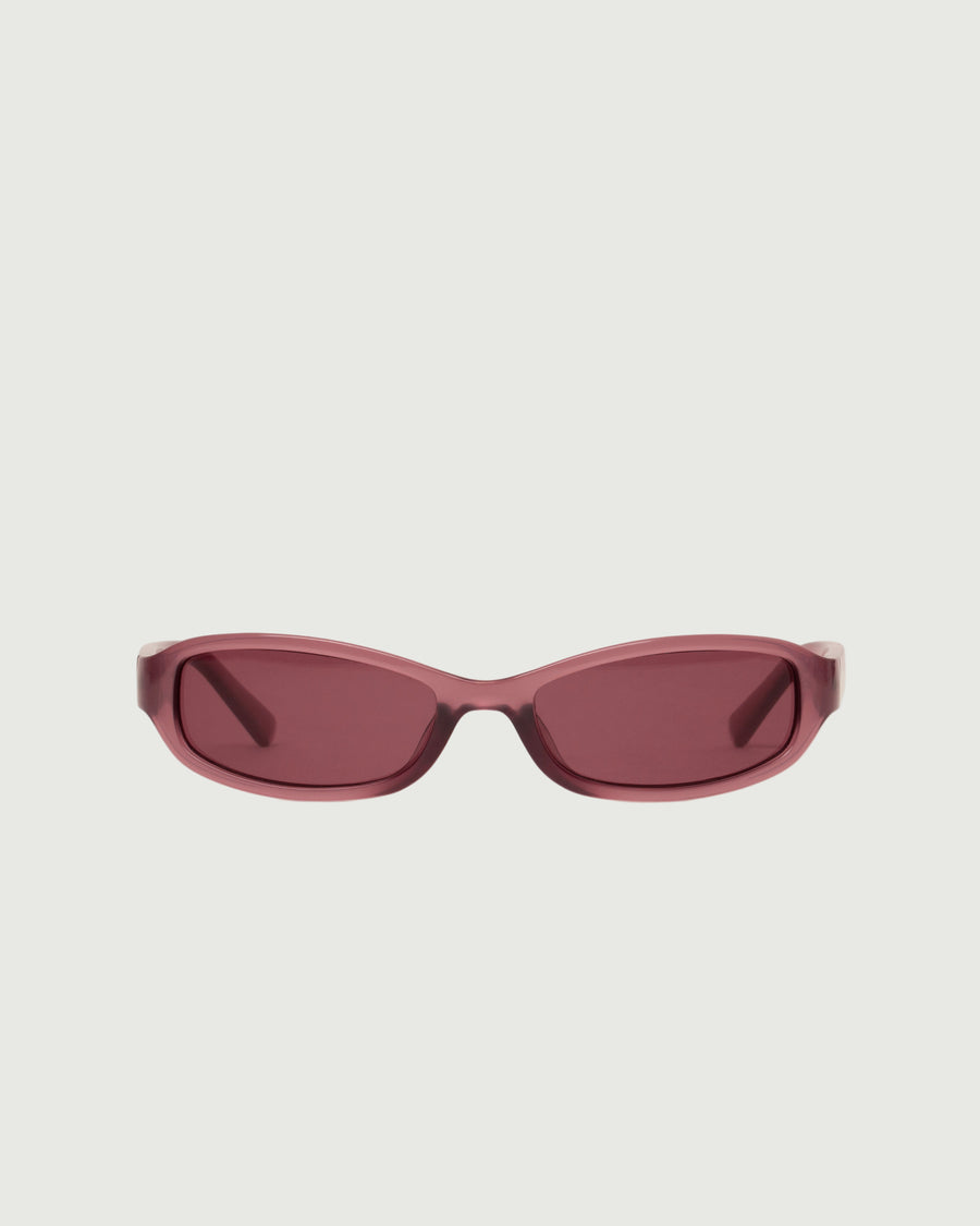 Cece Sunglasses rectangle Pink recycled polyester front