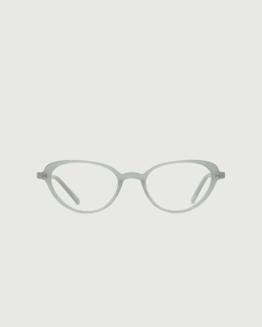 Tippy Eyeglasses cateye gray acetate front