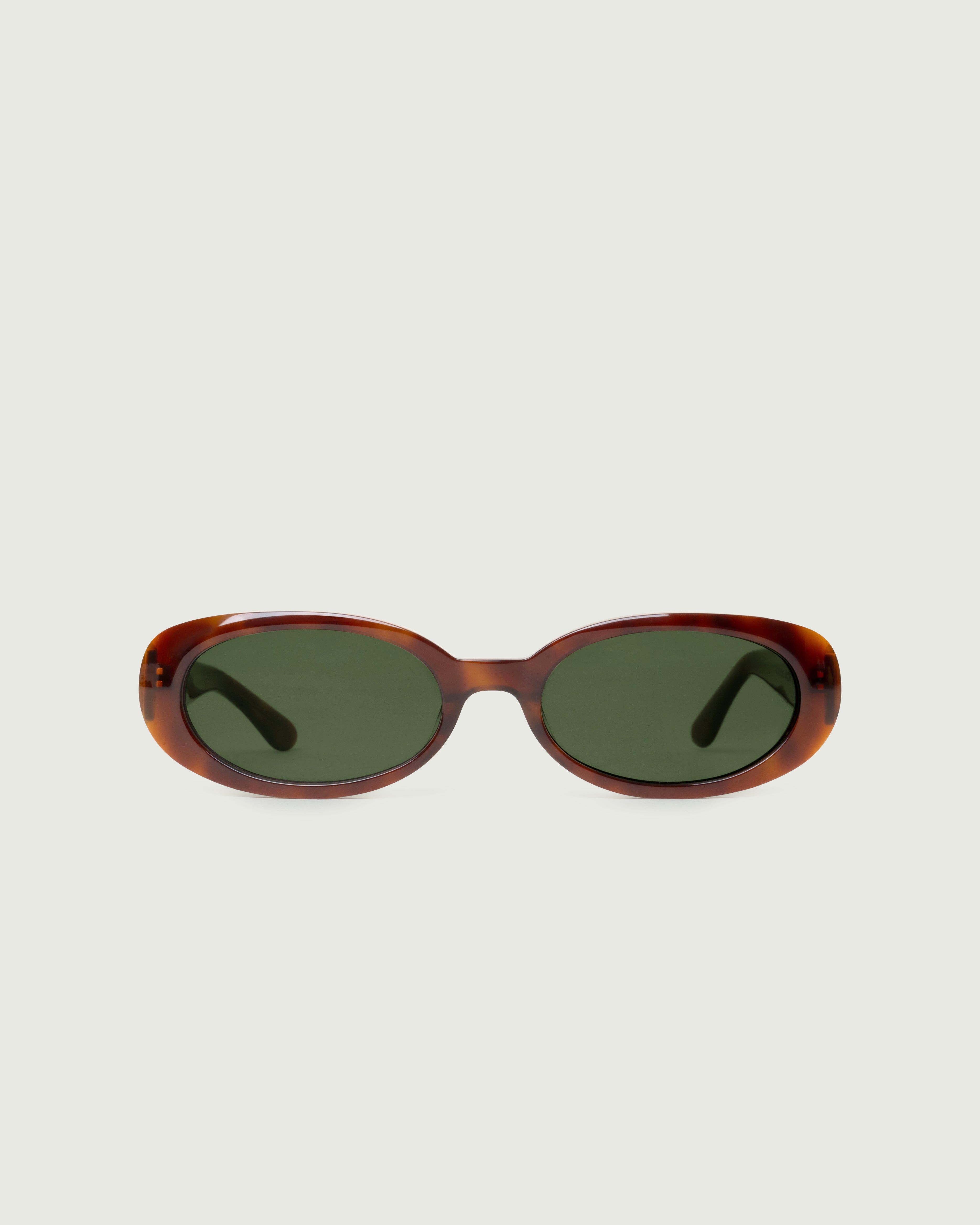 Cherry Tort::Devon Sunglasses round tort acetate front
