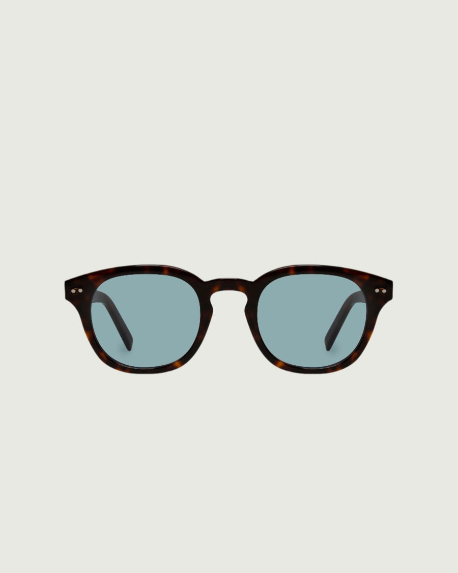 Hugh Sunglasses round Tort acetate front