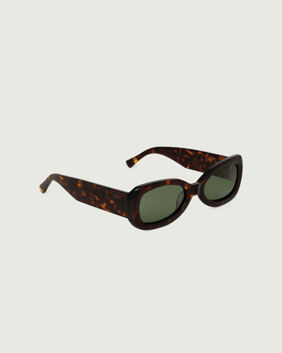 Reese Sunglasses rectangle tort acetate front diagonal