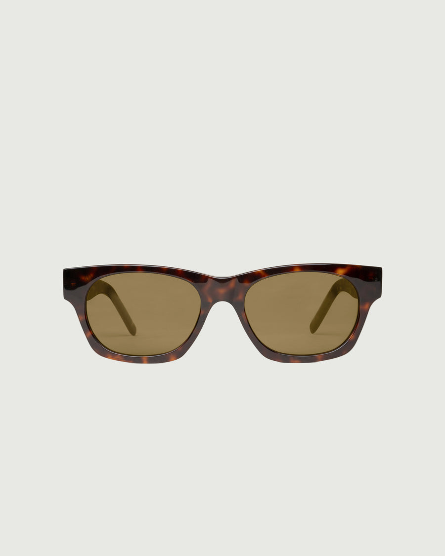 Wolf Sunglasses rectangle tort acetate front