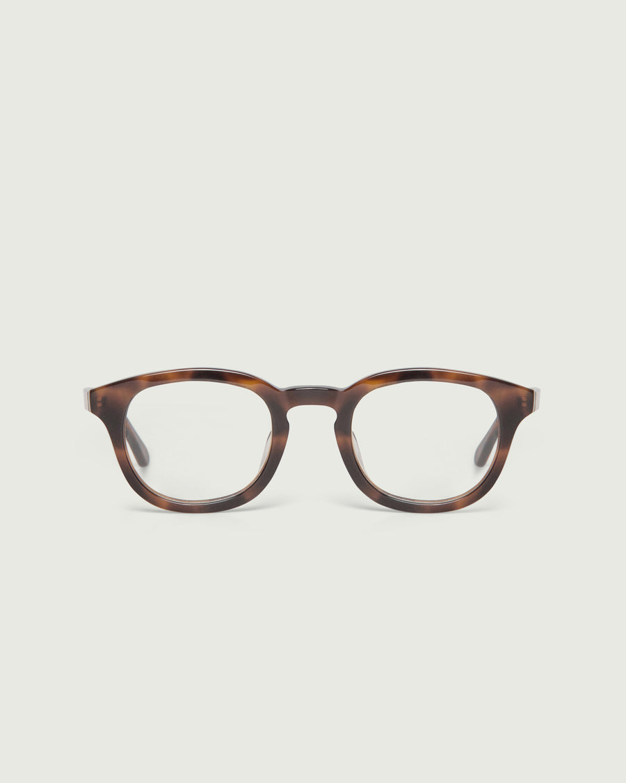 Atticus Eyeglasses round tort acetate front