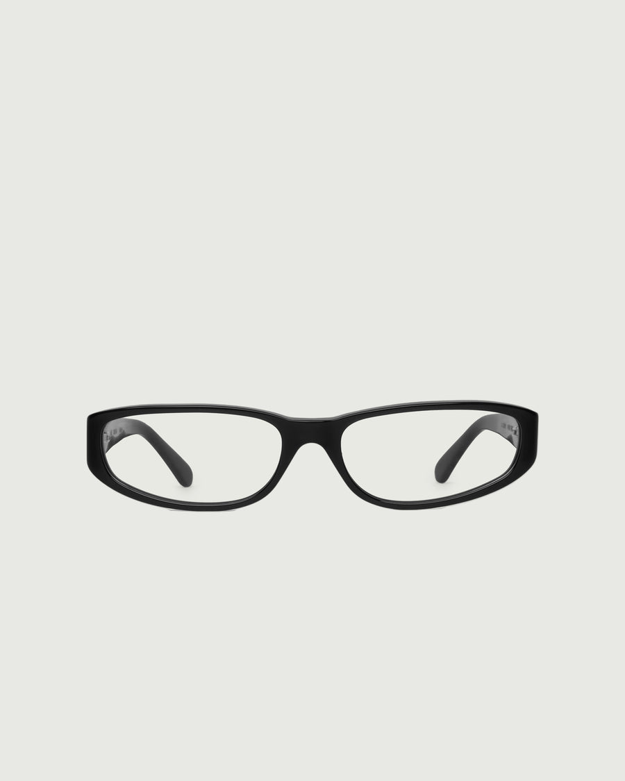 Lane Eyeglasses cateye black acetate front