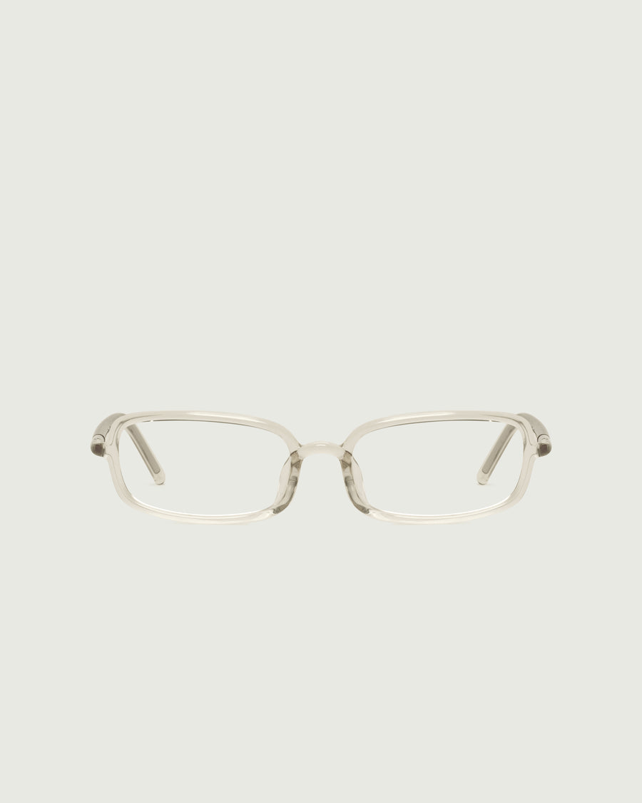 Oliver Eyeglasses rectangle Yellow castor seed front