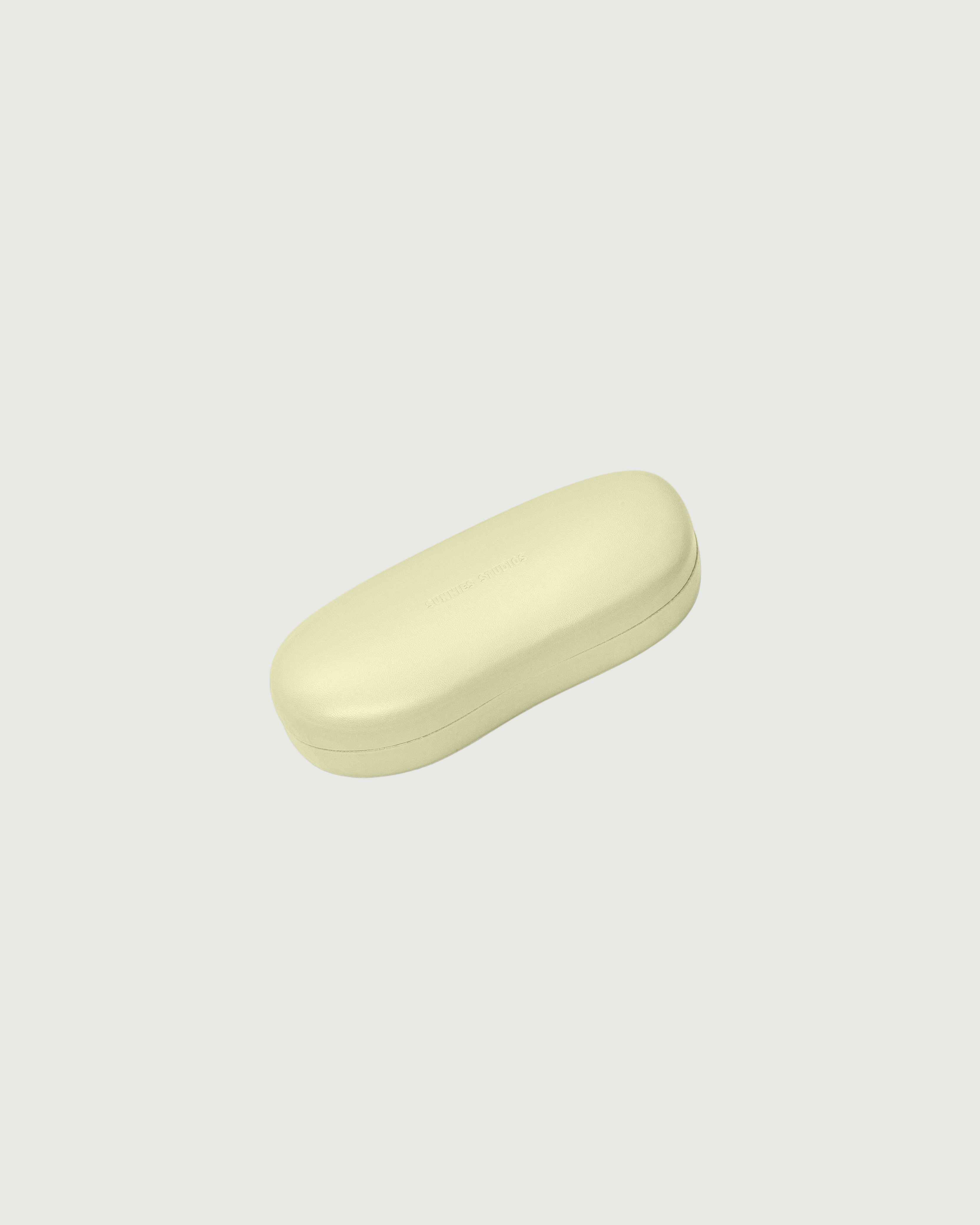 Lemonade::Blobject Hardcase Eyewear case yellow front diagonal