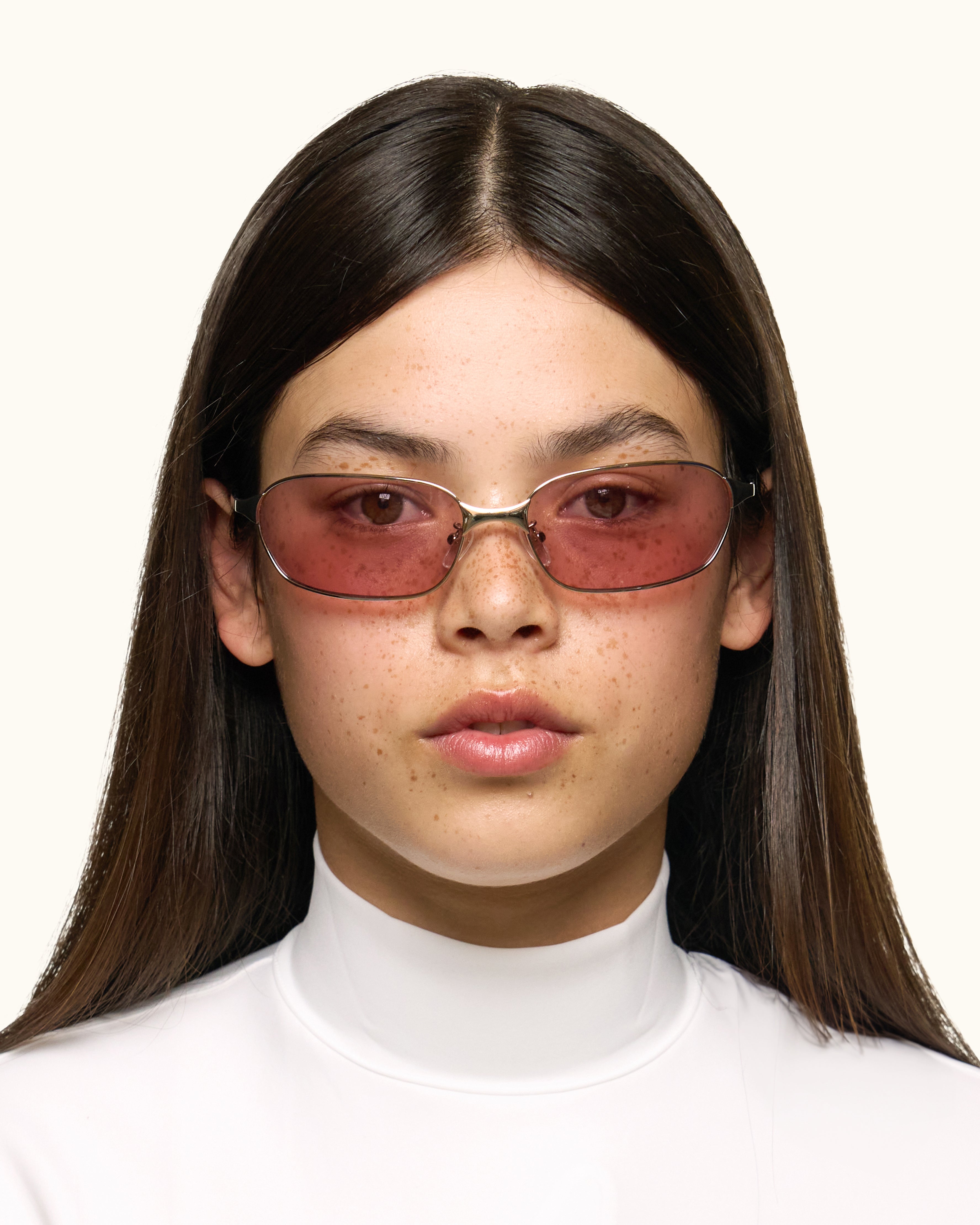 men Aspen Sunglasses rectangle Gray metal