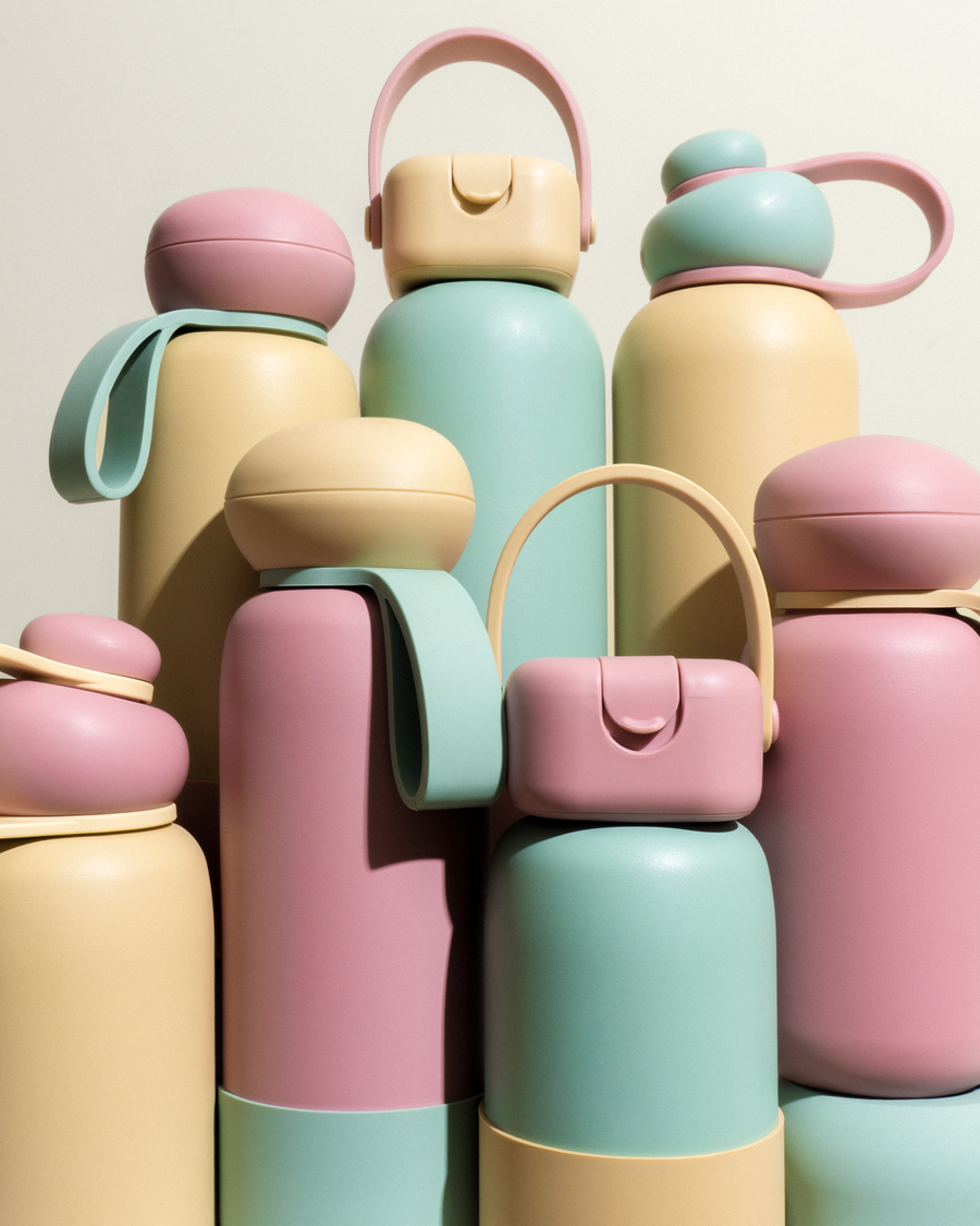 Sunnies Flask  pebble cap green mobile full image