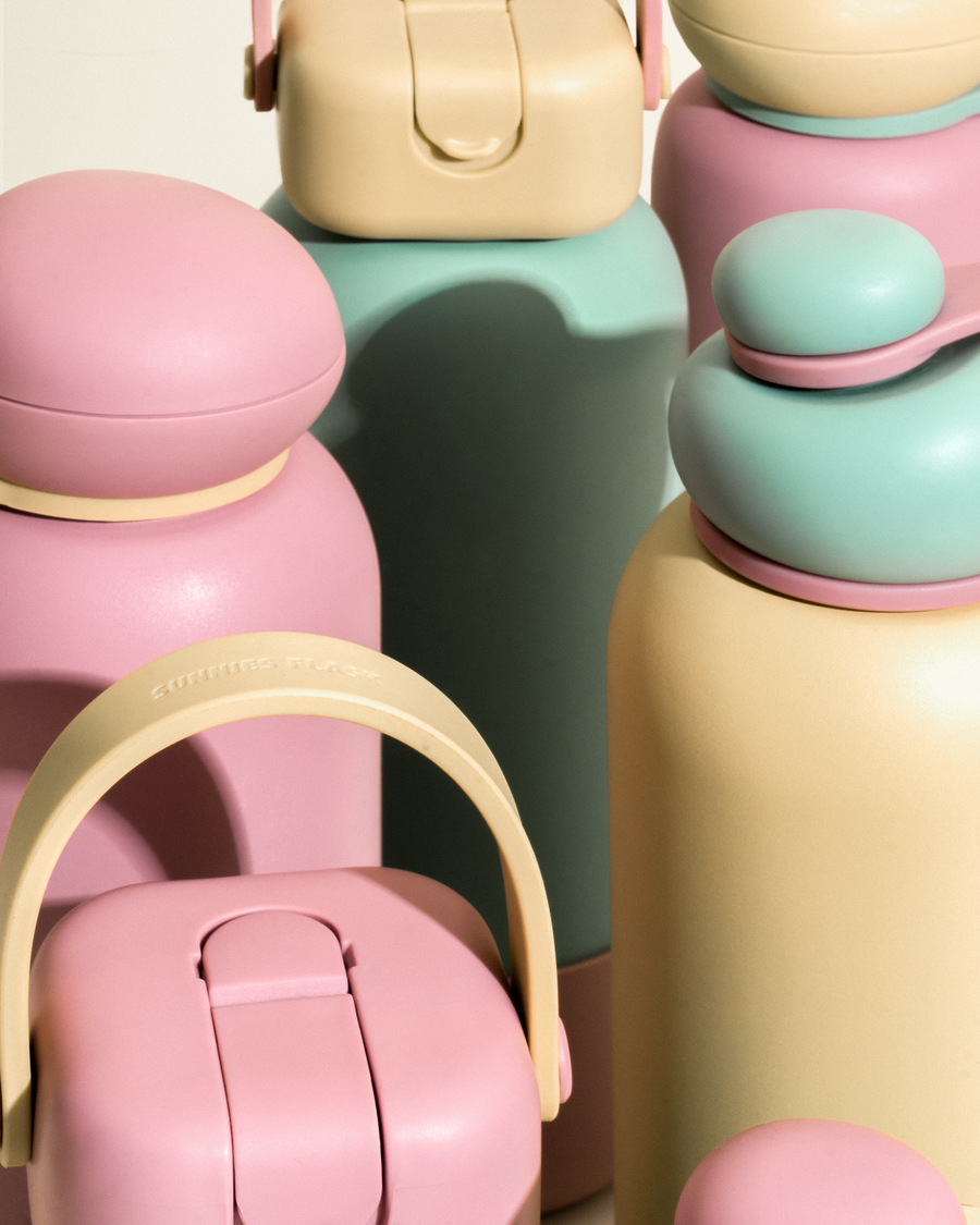 Sunnies Flask  pebble cap green mobile full image 1