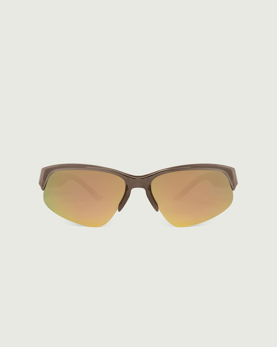Simone Sunglasses cateye gray recycled polyester front