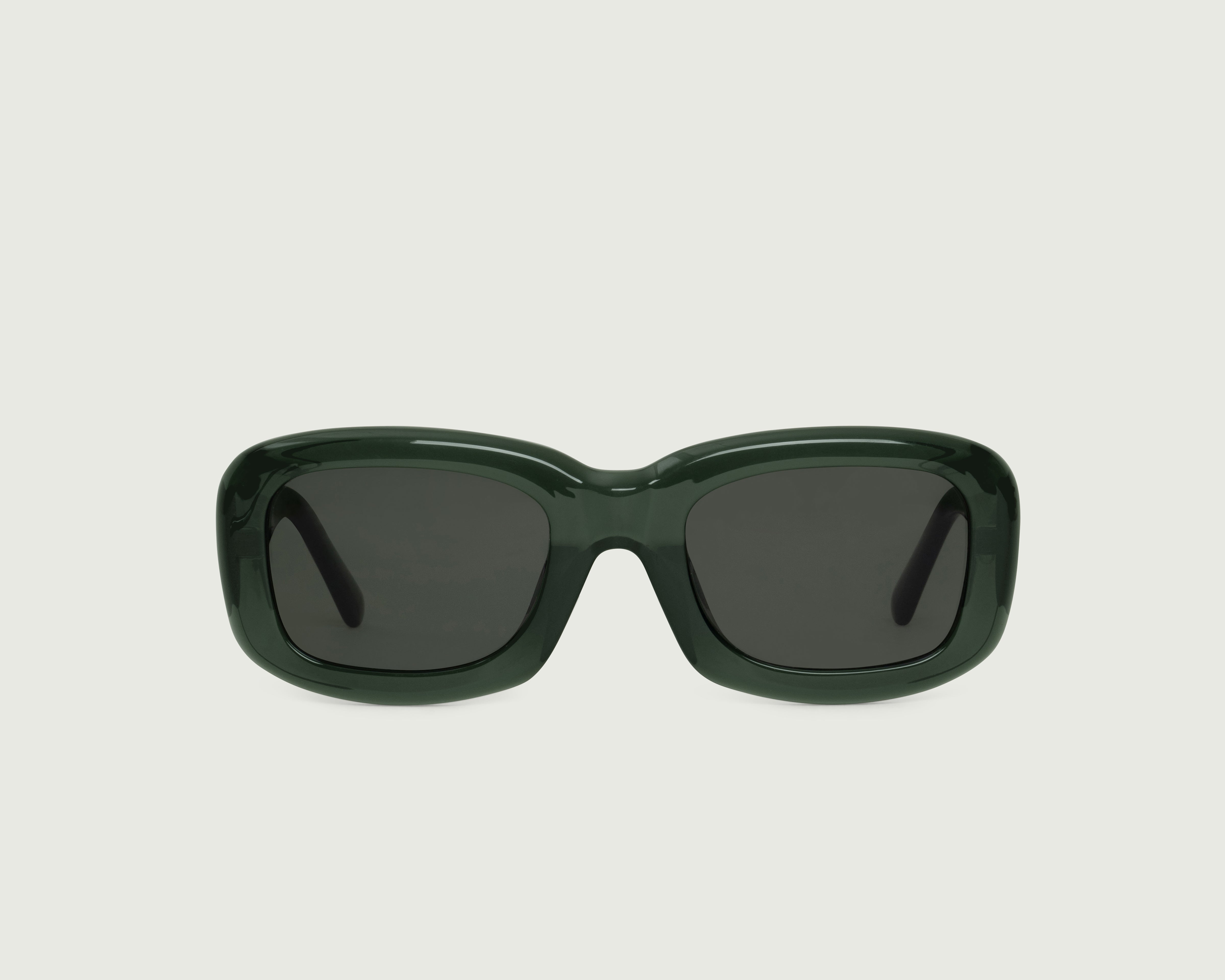 Viper::Liv Sunglasses square green recycled polyester front