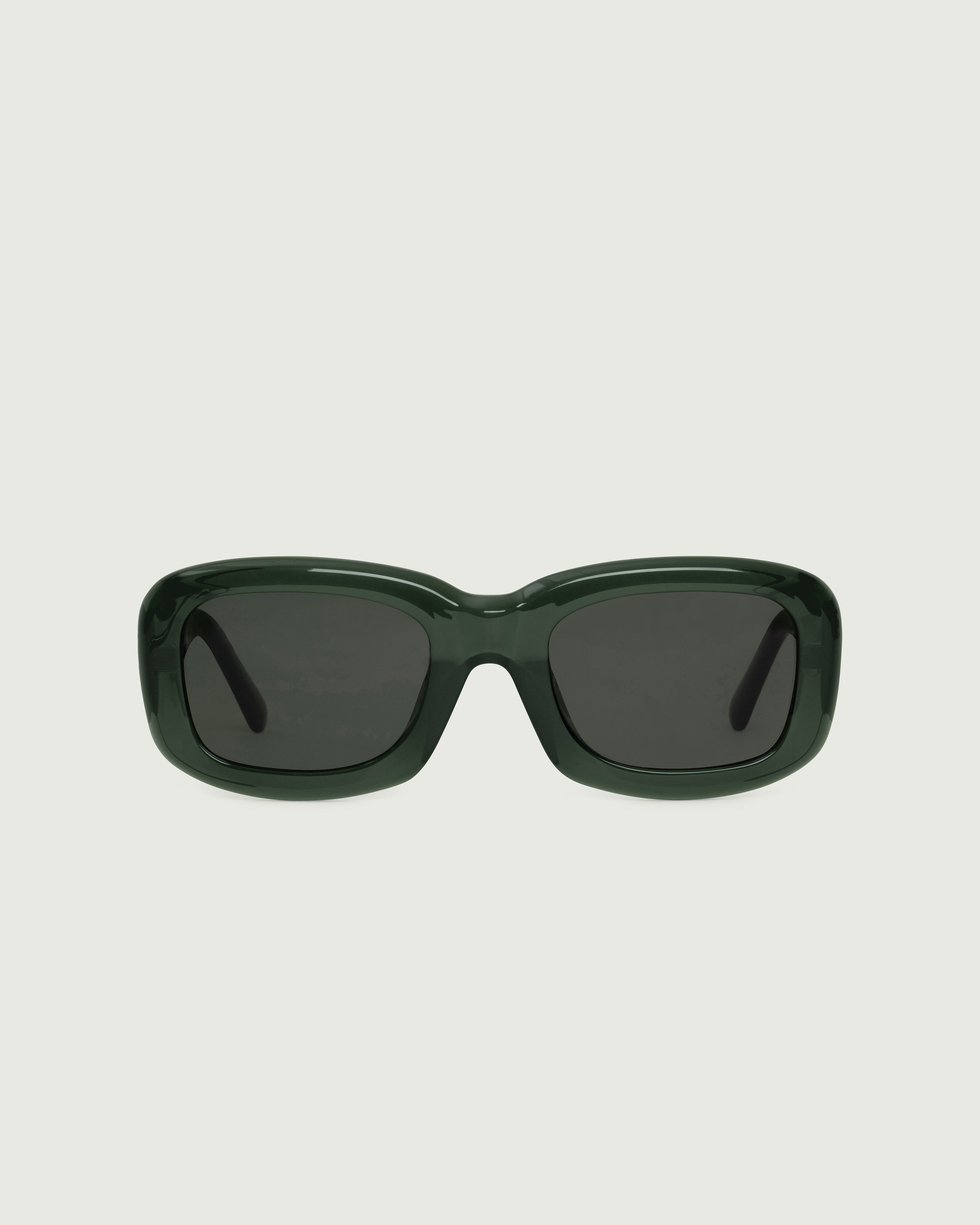 Viper::Liv Sunglasses square green recycled polyester front