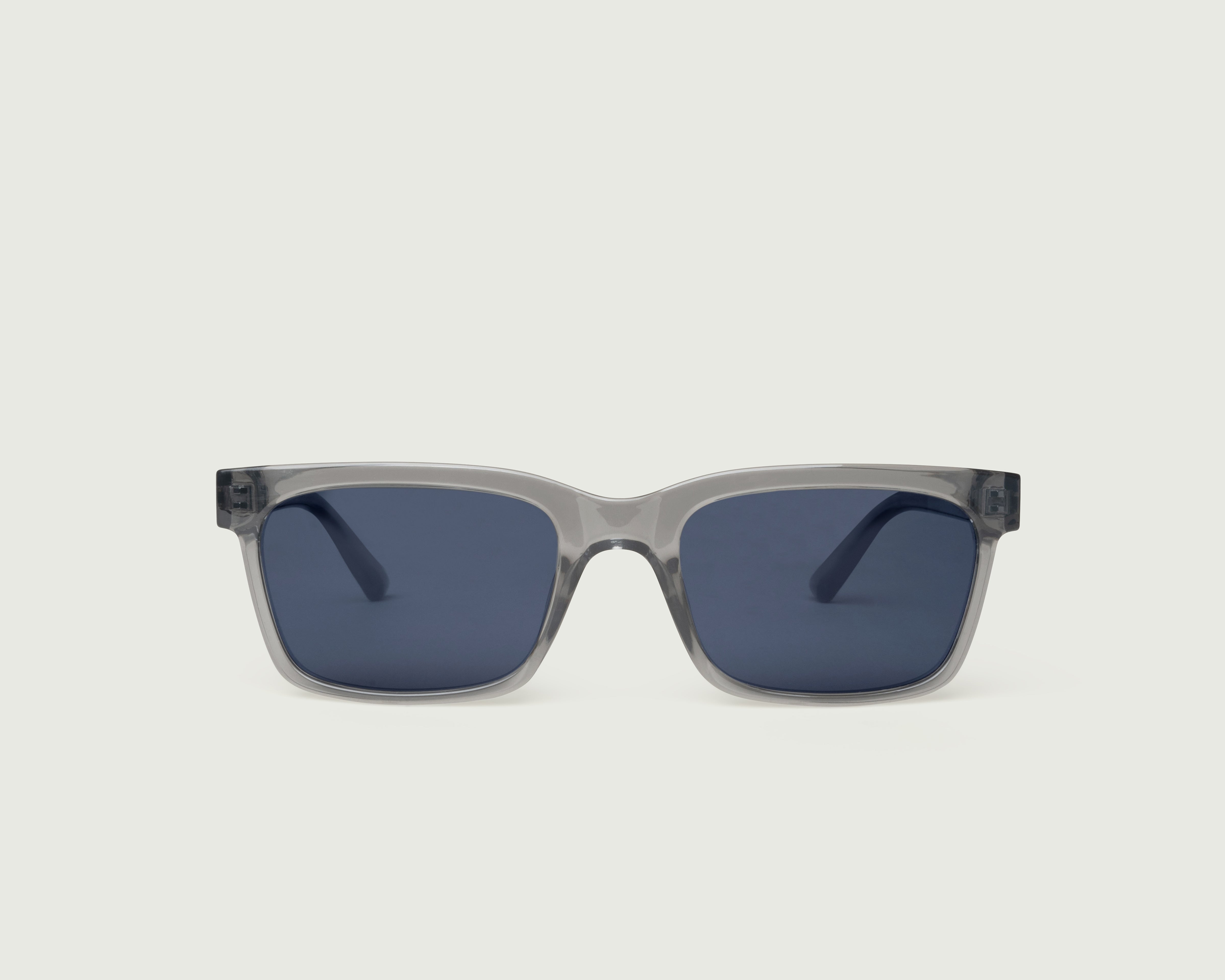 Stone::Dean Sunglasses rectangle blue recycled polyester front