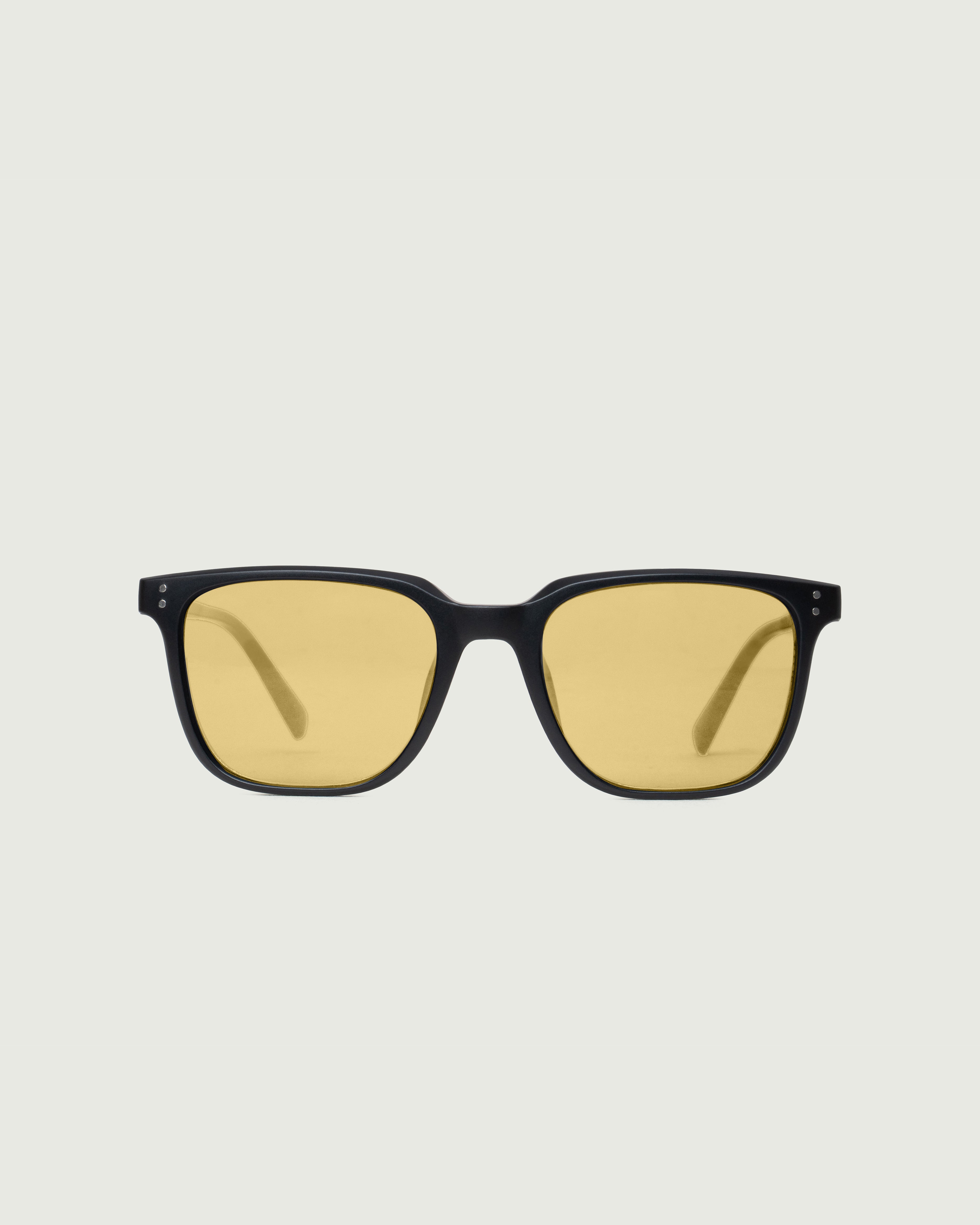 Ink Artichoke::Harry Sunglasses Square Black metal front