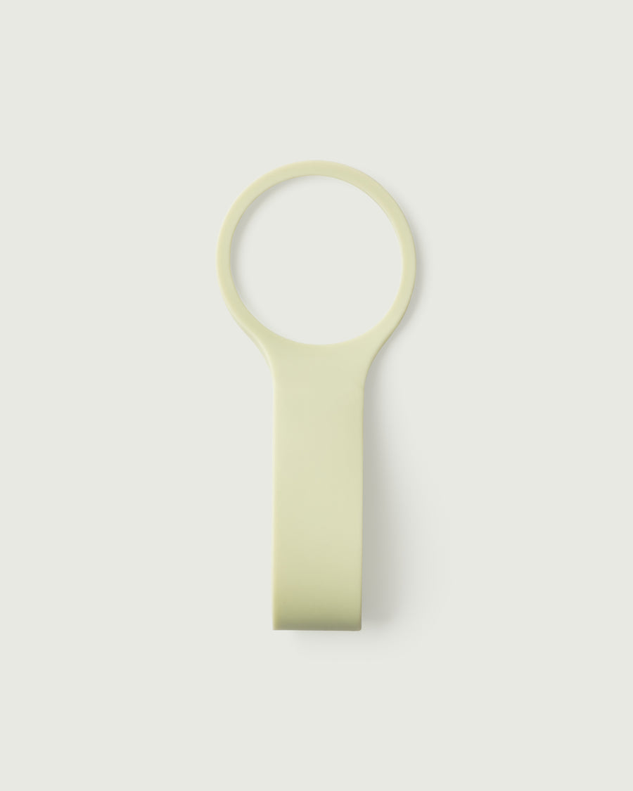 Sunnies Flask  loop green  front diagonal