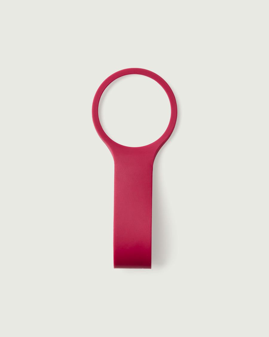 Sunnies Flask  loop pink  front diagonal