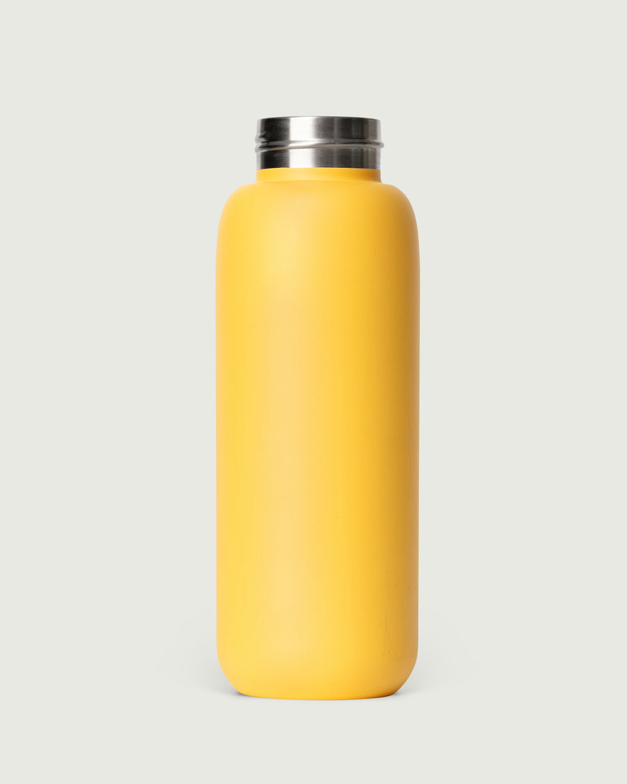 Flask  Tumbler Bottle yellow  front