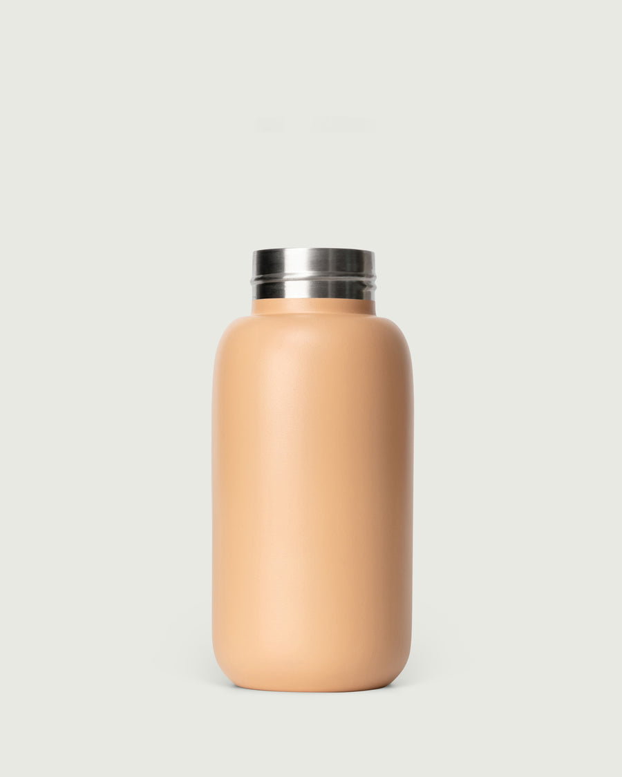 Flask Tumbler Bottle brown  front