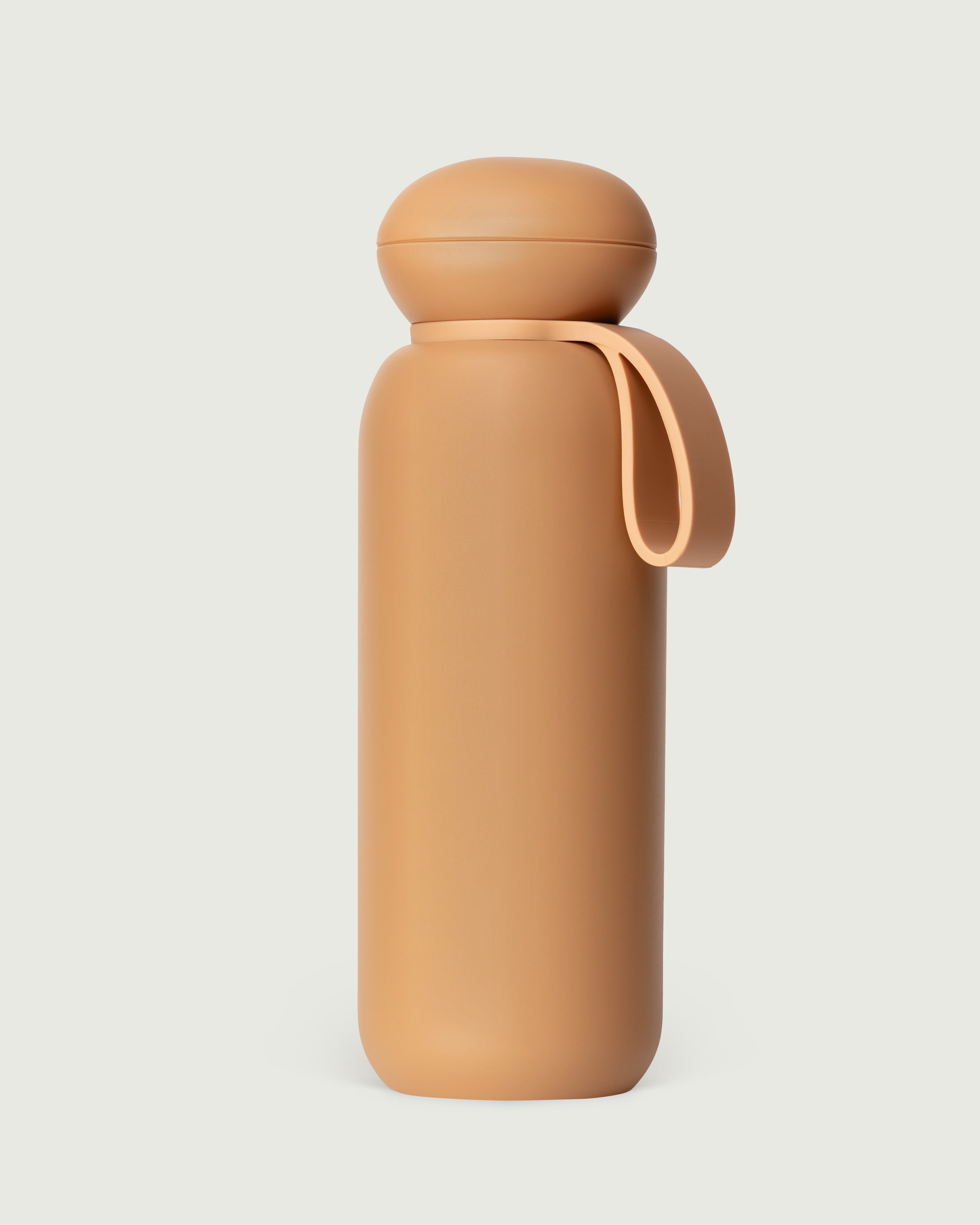 Macchiato-32oz ::Sunnies Flask Tumbler brown front