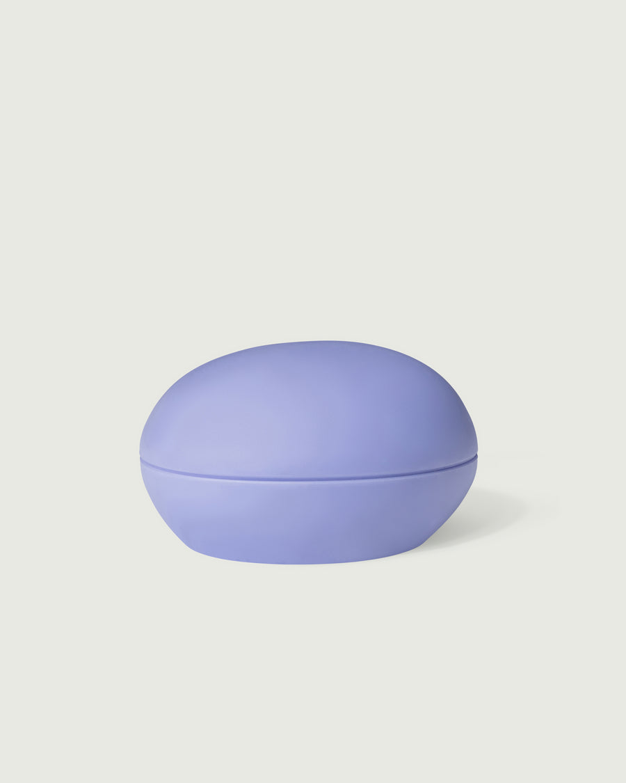 Sunnies Flask  pebble cap purple  front