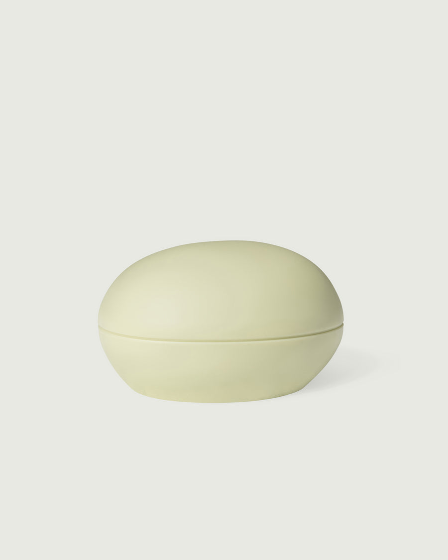 Sunnies Flask  pebble cap green  front