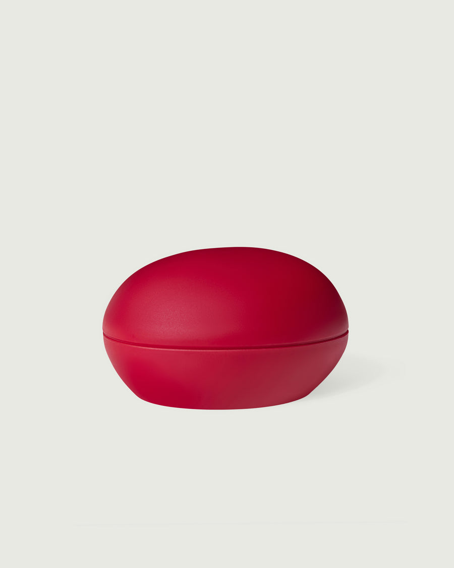 Sunnies Flask  pebble cap red  front