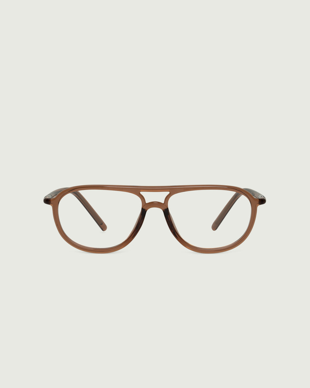 Ale::Astrid Eyeglasses pilot red castor seed front